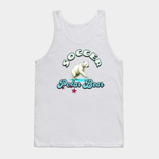 Soccer Polar Bear Tank Top